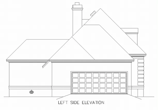 Left side elevation